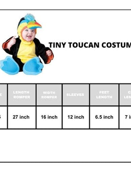 Tiny Toucan Infant/Toddler Costume