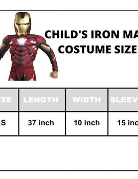 Rubie's Marvel Avengers: Endgame Child's Iron Man Costume & Mask, Small, Red