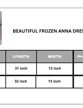 Beautiful Frozen Anna Dress