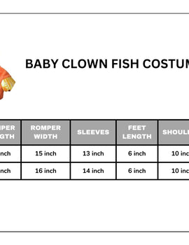 Baby Clown Fish Costume Baby