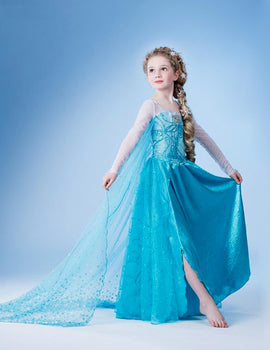 Elsa dress (frozen 1) Girls Dress