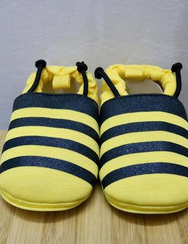Bee Squeaky Toddler Shoes | Black/Yellow