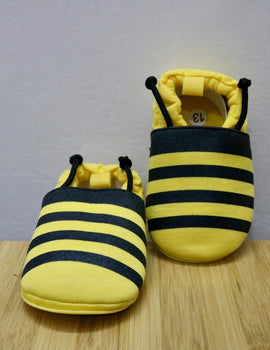 Bee Squeaky Toddler Shoes | Black/Yellow