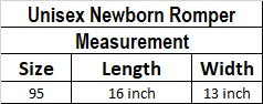 Unisex Newborn Baby Romper