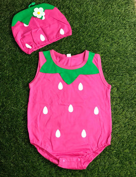 Strawberry Romper
