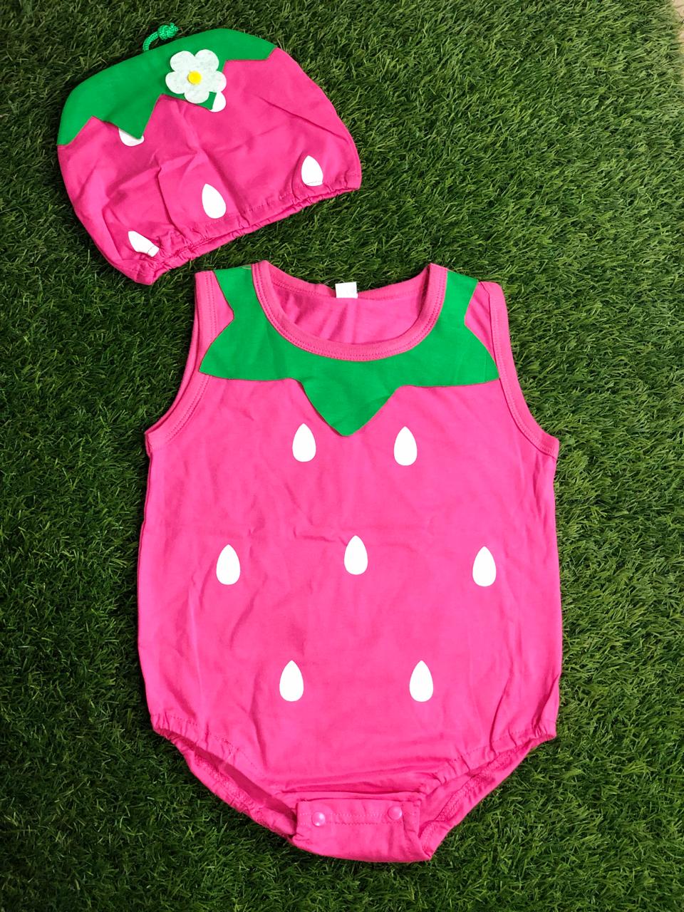 Strawberry Romper
