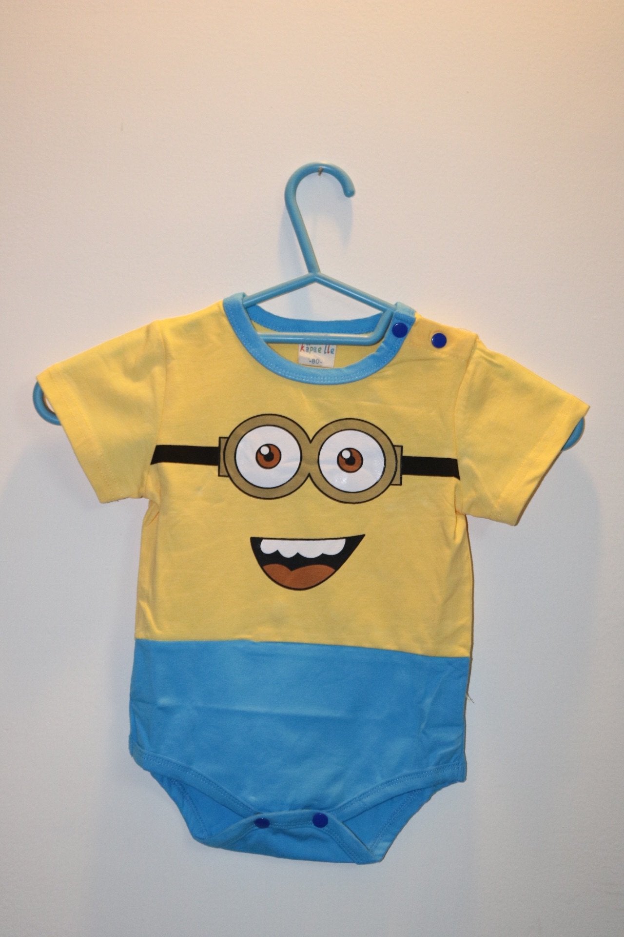 Minion full body romper_ Yellow