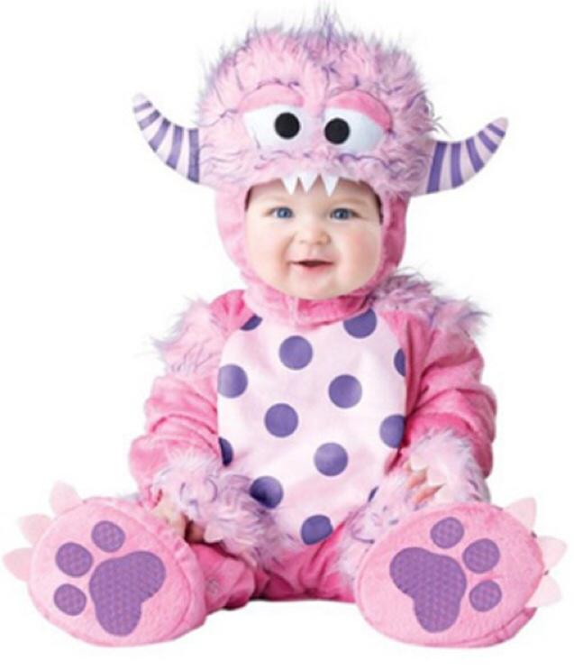 In character Costumes Baby Girls' Lil' Monster, Pink, X-Small