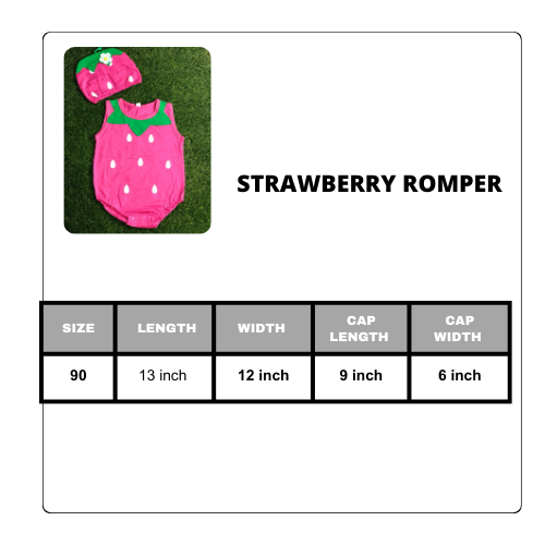 Strawberry Romper