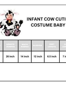 Infant Cow Cutie Costume Baby