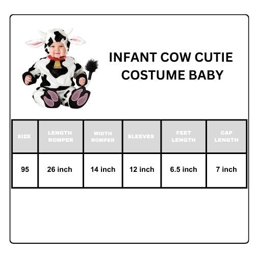 Infant Cow Cutie Costume Baby