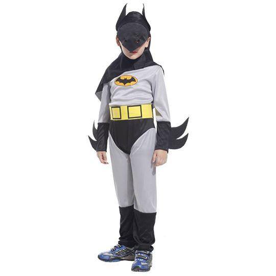 DC Comics Grey Batman kids Costume