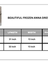Beautiful Frozen Anna Dress