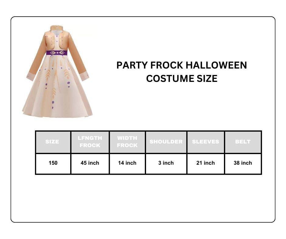 Princess Elsa Dress Party Frock Halloween Costumes For Kids Girls Anna Elsa Dress Costume