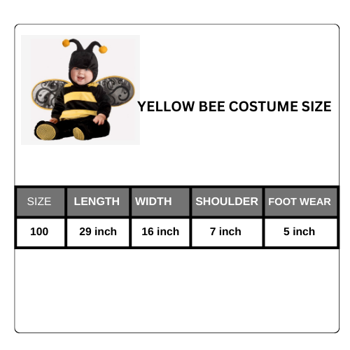Quenny Toddler Infant Bees baby costume