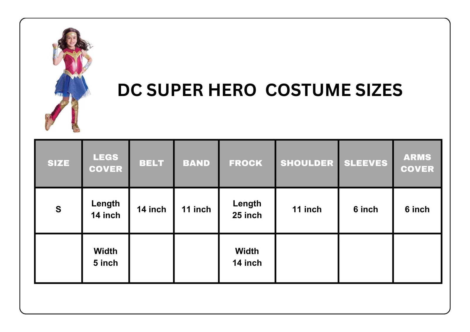 DC Super Hero Girls Deluxe Wonder Woman Child Costume