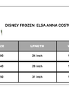 Disney Frozen dress Elsa anna girl costume