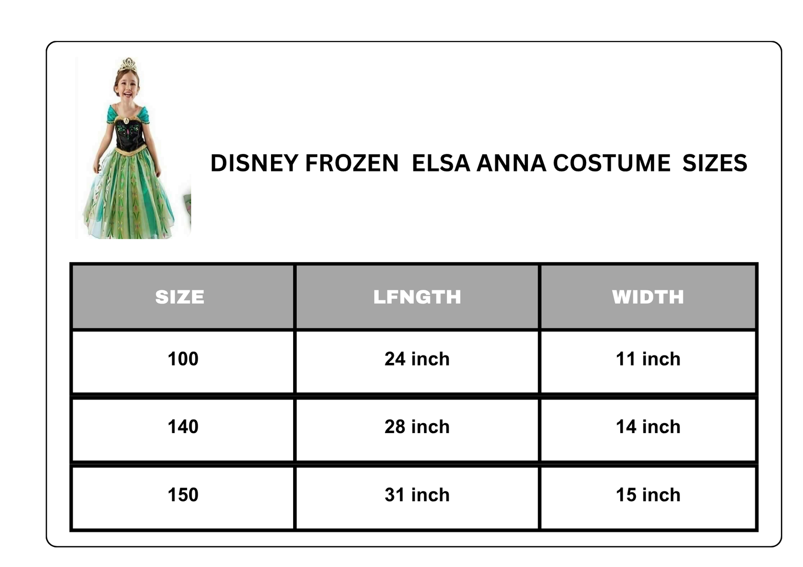 Disney Frozen dress Elsa anna girl costume