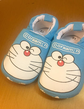 Doraemon canvas shoes kids summer thin style