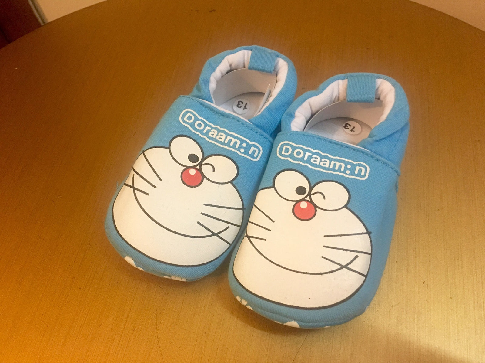 Doraemon canvas shoes kids summer thin style