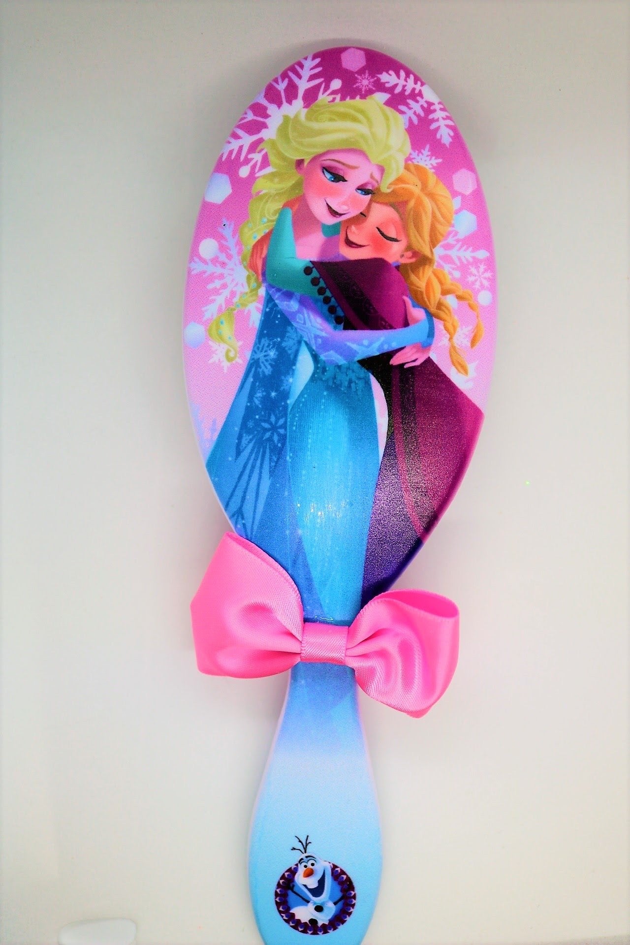 Disney Frozen Comb for Girls Princess Minnie Mouse Hair Brushes Hair Care Baby Girl Care Mickey Anti-static Hair Comb Disney Toy 1 order