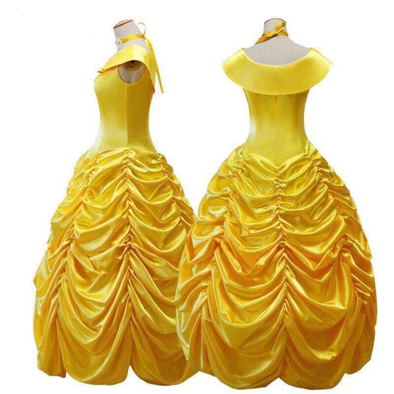 Belle silk dress / Belle Beauty and the Beast cosplay