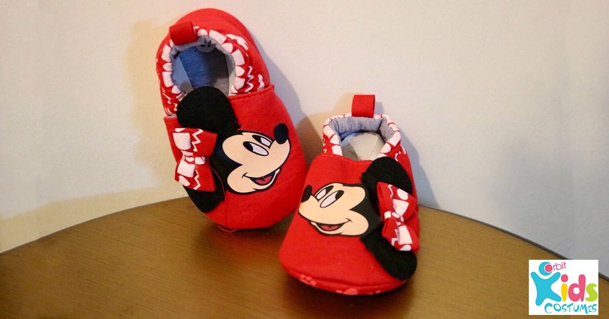 Disney Minnie Mouse Shoes for Girls Toddler Kids Character Loafer