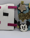 Minnie mouse x Hello kitty pin set of 4