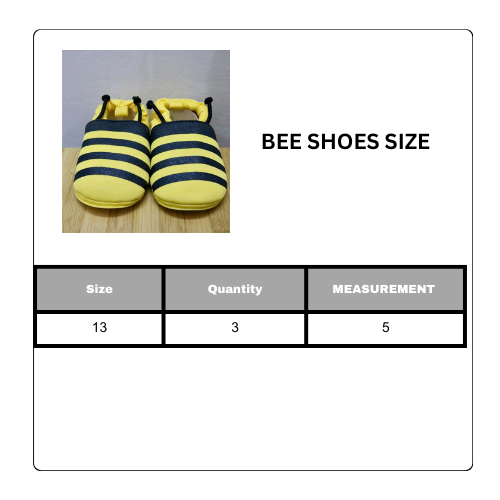 Bee Squeaky Toddler Shoes | Black/Yellow