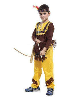 Red Indian Girl Costume
