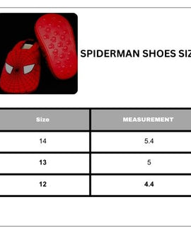 Red Spiderman Shoes For Boys