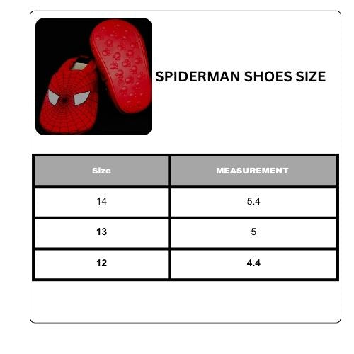 Red Spiderman Shoes For Boys