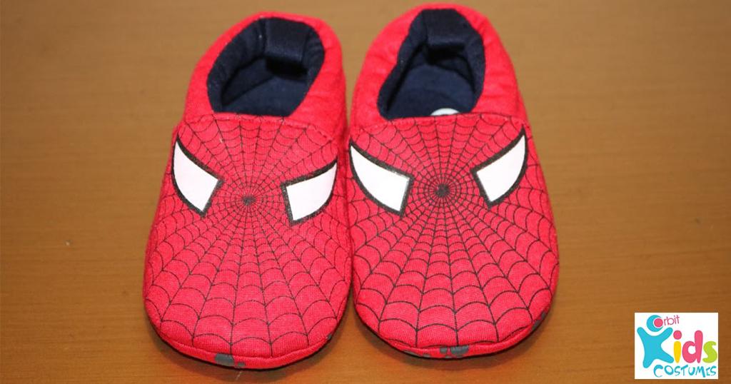Red Spiderman Shoes For Boys