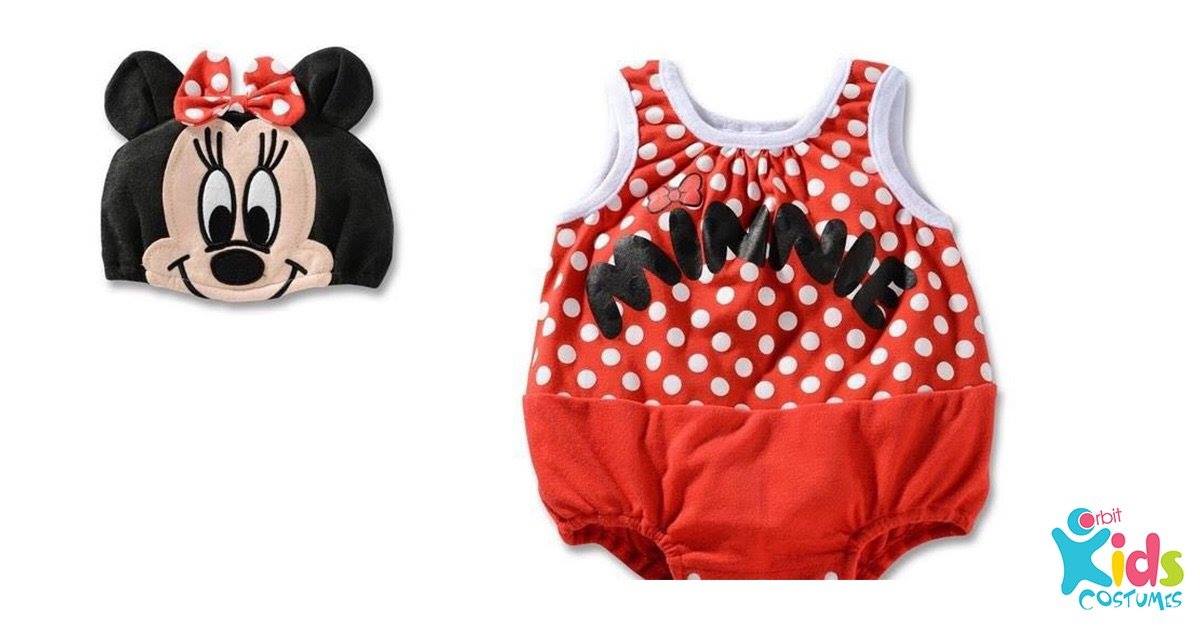 DC Cute Minnie Mouse Romper